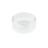 2ML przezroczystego tworzywa sztucznego Puste słoiki Pot Przezroczysty Pokrywa 2Gram rozmiar dla Cosmetic Cream Powder Eye Shadow Nails Biżuteria E-LIQUID LX2764