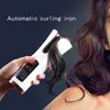 Cordless Auto Rotating Ceramic Hair Curler USB Rechargeable Curling Iron LED Display Temperature Adjustable Hair Tools