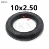 Motorfietswielen banden elektrische scooteronderdelen 10 inch butylrubber binnenbuis 10x2.50 camera 10*2,50 band 10 stcs