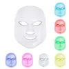 Sıcak Satış LED Yedi Renk Işık Maskesi Güzellik Enstrüman Elektronik Maske Beyazlatma Noktalar Akne Foton