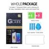 Tempererat glas för iPhone 15 14 13 Pro Max 12 Pro XS Max Samsung S21 A32-5G LG Stylo 6 Huawei P40 Skärmskydd 9h Protector Film individuellt paket