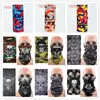 Hip Hop Seamless Bandana Face Pipe Mask Camo Headband Neckwarmer Protection Masks Outdoor fishing Riding Cycling Skull Scarfs Masks