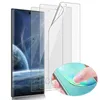 Transparent Soft Full Adhesive Glue Screen Protector Film For Samsung Galaxy S24 S23 S22 S21 S20 Ultra Note 20 10 S10 Plus No Tempered Glass