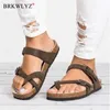 Slippers Girl Drop Muticolor Sandals Open Toe Flip Flop Rainbow Platform Women Casual Beach Buckle Shoes Woman6257168