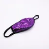 Mask Sequin Glitter Face Mask Women Girl Earloop Adjustable Mouth Cover Bling Bling Outdoor Cycling Gauze Maks Fashion Mask