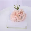 Fiori finti Peonia Simulazione che tiene fiori Real Touch Materiale Fiore artificiale Bouquet da sposa Forniture per feste 6 disegni BT235