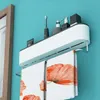 Wall Bathroom Shelf Shampoo Cosmetic Shower Shelf Drainage Storage Rack Home WC Bathroom Accessories Towel Storage Rack 200923