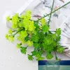 42 huvuden Konstgjorda pplants Juldekorationer Hem Grön Växt Väggvy Ornamental Flowerpot DIY Material Craft Supplies