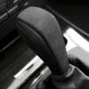 Алькантара замша Оберточная Ручка переключения передач ABS Отделка крышки автомобиля стикер Украшение для BMW E90 E92 E93 E60 E61 F01 3 5 серии X1 X5