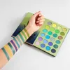 Beauty Glazed 72 Color Shades Book Eyeshadow Palette with 3 Board Luminous Matte Natural Easy to Wear Brighten Coloris Makeup Eye Shadow Palettes