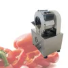 Cortador automático de verduras comercial, máquina cortadora multifunción, rebanador eléctrico de verduras, trituradora de patatas