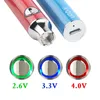 Stylo vaporisateur UGO-V ugo Cigarette électronique Stylos Vape Batteries UGO Bouton-poussoir Micro USB Charge UGO V 510 Fil Vaping E Stylo cigare