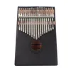 Creative 17 Keys Kalimba Thumb Piano Pianoforte di alta qualità in legno di alta qualità Body Musical Strument Tune Hammer per principiante Pianoforte dito1
