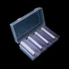 60 PC: er Clear Round 41mm Direct Fit Coin Capsules Holder Display Collection Case With Storage Box för 1 Oz American Silver Eagles L274A
