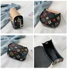 Kids Designer Bags Girls Cartoon Cute Mini Bag Children Floral Letter Change Purse INS Girl Animal Style Printed Chain Messenger Bag S416