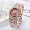 Top-Marken 40mm Parrot Uhr Diamant Gold Uhr Luxus Damen- und Herrenuhren neue Modeuhr Relogio Marke Armbanduhren227S