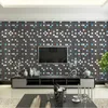 Premium Mosaic Self Adhesive Wallpaper Sticker PVC 2D Waterproof Oilproof Living Room Stickers Home Decor Kitchen Bathroom Wall Paper V6