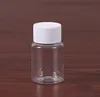 Bouteille en plastique transparent de 30 ml, petites bouteilles d'emballage avec bouchon à vis6035139