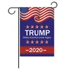Bandiera del presidente Donald Trump 2020 Rendi Keep US America Great Single Sided US Elezione Decorazione esterna Banner Bandiere da giardino CCA12419 120 pezzi