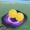 Цельное весло Pickleball с ультрамягкой рукояткой Play Graphite Face Honeycomb Core Sports280H