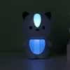 USB-Luftfeuchter 200ml-Haustier Ultraschallkühle Nebelhersteller Aromaöl Diffusor LED-Lampe Humidificador Rosa