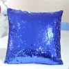 Sublimering Sequin Pillow Case Top Quality Shine Magic Pillowcover Dekoration Brett Tillämplighet för gåvor