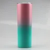 20oz Color changing skinny tumbler 20oz Stainless steel skinny cup Vacuum insulated Drinking tumbler with lid straw 20oz coffee water bottle