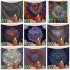 Tapestries Indian Hippie Bohemian Mandala Tapestries Psychedelic Peacock Printing Wall Hanging Bedroom Living Room Dorm Home Decor2574854