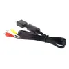 4 lots PS1 PS2 PS3 RCA TV AV câble Audio vidéo cordon de plomb pour SONY Play station chaude