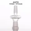 smoking accessories Manufacturer hookahs glass adapter 10male to 14female and 14male- 18female converter use for water pipe oil rig