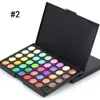 nouveau Popfeel 40 couleurs de maquillage Palette de fard à paupières Ombre imperméable Couleur des yeux fard à paupières