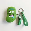 Fashion airpods case creative cartoon funny cucumber wireless bluetooth silicone protective cover anti-fall shell airpods 1/2case