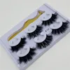 3 Pairs 3D Mink Eyelashes False Eyelash With Tweezer 5d Mink Eye Lashes Eyelash Extension Makeup Eye Lash