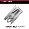 Swiss Tech 6-in-1-Multifunktions-Outdoor-Werkzeugklemme, Mini-Zange, tragbares Klappwerkzeug, Ausrüstung, Tasche, Campingausrüstung, Kits282S