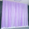 Muro de casamento fundo Props arco do metal decoração Veil Stage Bem-vindo Área cortina de neve fio fundo