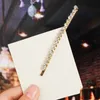 GLITTER CRISTAL BOBBY PIN LETRA DE OURO DE OURO DE PRIMONER