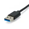 4-портовый USB 3.0 Ultra Slim данных High Speed ​​Hub Внешний сплиттер для ноутбука, портативного компьютера, USB флэш-накопители JK2008XB