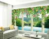 Papier peint paysage 3d personnalisé jardin de luxe européen d'Eden paysage peinture fond mur 3d papier peint mural pour salon