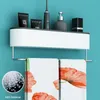 Muur Badkamer Plank Shampoo Cosmetische Douche Plank Drainage Opbergrek Thuis Wc Badkamer Accessoires Handdoek Opbergrek 200923