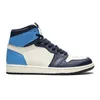 air retro jordan 1 남성 스니커즈 1S 농구 실행 신발 1 대학교 블루 어두운 모카 흑요석 하이퍼 로얄 실버 발가락 트위스트 섀도우 UNC Womens 스포츠 트레이너 5.5-12