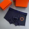 2023 Mens New Underwear Fashion Letters Pattern with Circle Boys Hiphop Boxers 3 Pieces Boxed Underpants Active Clothes