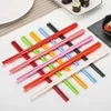 300pairs Färgglada melaminpinnar Kinesiska Chopstick El Restaurang Special Emofriendly Chopstick Kitchen Tableware5861921