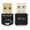USB Bluetooth 5.0 Dongle Adapter لجهاز الكمبيوتر مكبر صوت اللاسلكي اللاسلكي Bluetooth4.0