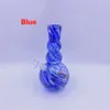 Soft Glass Water Pipes Recycler Smoking Hookahs for Dry Herb Tobacco