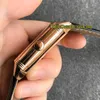 ベストバージョンMG Reverso Flip両面の双方の時間帯3842520白いダイヤルCal.854A / 2機械的な手巻きメンズウォッチローズゴールドの時計