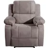 Comfortabele 8 vibratiemassage Verwarmde fauteuil Sofa-stoel Ergonomische lounge met 8 vibratiemotoren nu Amerikaanse voorraad PP039116AA hete verkoop