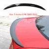 Kit carrozzeria di alta qualità Spoiler per automobili in vera fibra di carbonio per B-MW Serie 3 E90 2005-2011 M3 / M4 / Performance Style Trunk lip wing