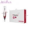 세금 무료 5level Dr.pen N2-C 전기 Microneedling 더마 롤링 스탬프 의료 MTS 바늘 펜 0.2-2.5mm 조정 12needles