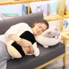 1pc encantador shiba shiba inu corgi perro peluche juguetes pellintos kawaii animal almohada de almohada de almohada para niños niños bebés c09243293200