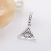 2020 New 925 Sterling Silver Deathly Hallows Dangle Pendant Charm Bead For European Pandora Jewelry Charm Bracelets